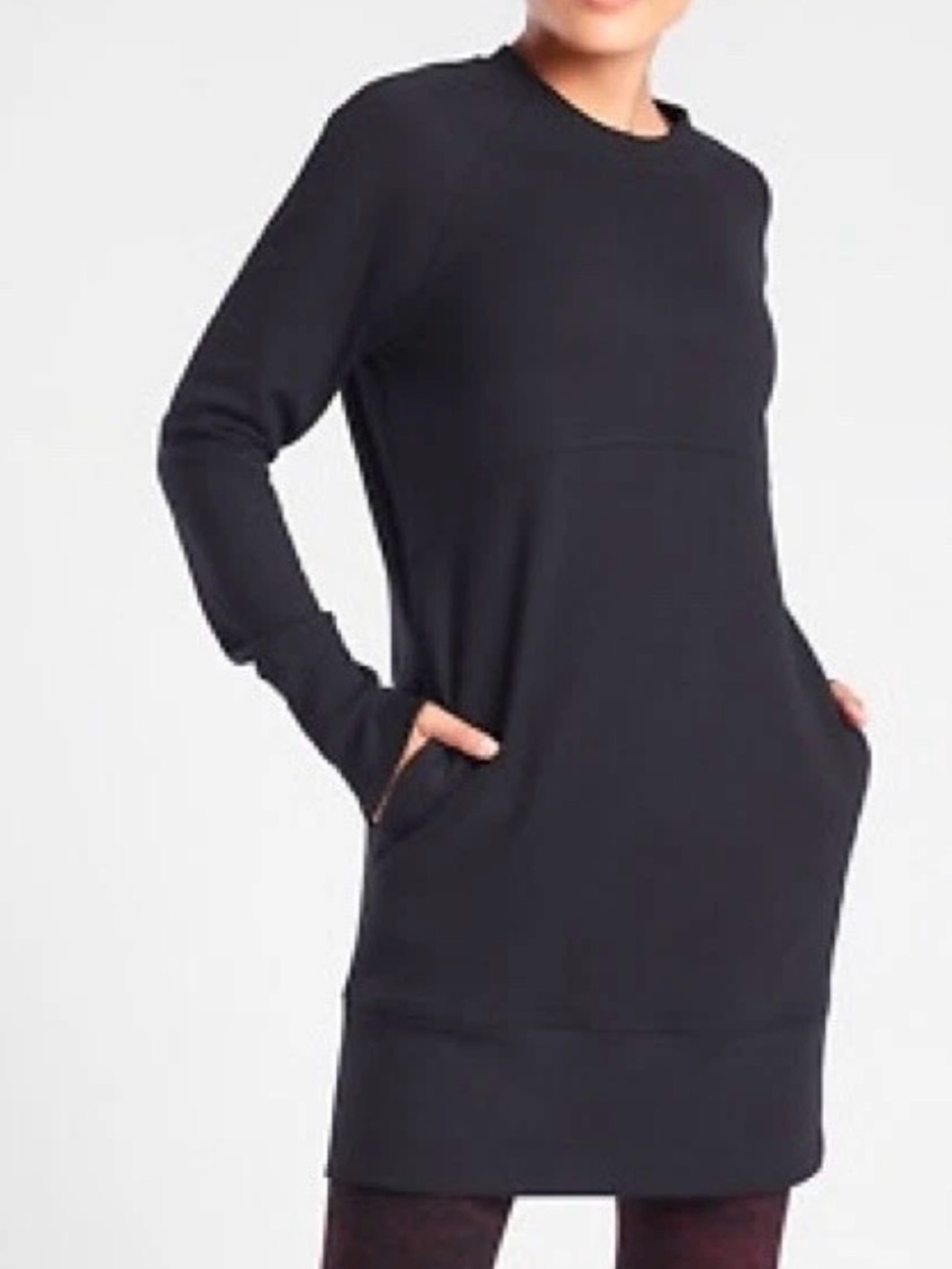Athleta Women's Long Sleeve Sweatshirt Dress L